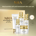Nicotinamide skin care products for brightening skin tone